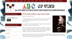 Desktop Screenshot of abcofwine.com